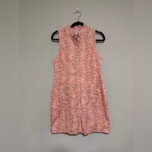Holly Shae Pink Sleeveless Miller Sheath Dress Size Small/Medium Resort Party
